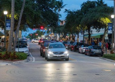 Delray Beach in the evening